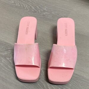 Steve Madden Blush Pink Mules